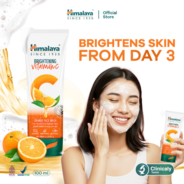 Himalaya Brightening Vitamin C Orange Face Wash