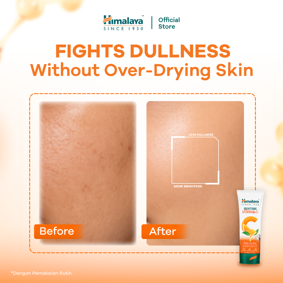 Himalaya Brightening Vitamin C Orange Face Wash