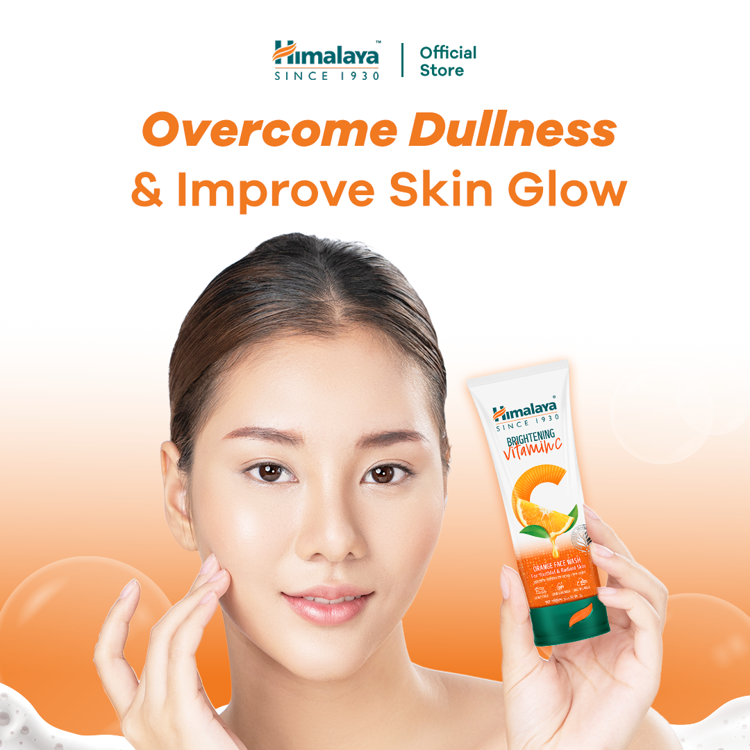 Himalaya Brightening Vitamin C Orange Face Wash