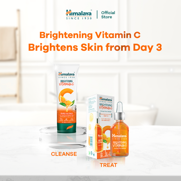 Himalaya Brightening Vitamin C Orange Face Wash