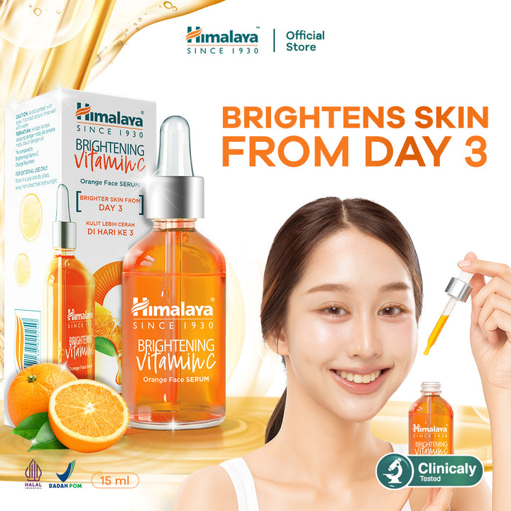 Himalaya Brightening Vitamin C Orange Face Serum