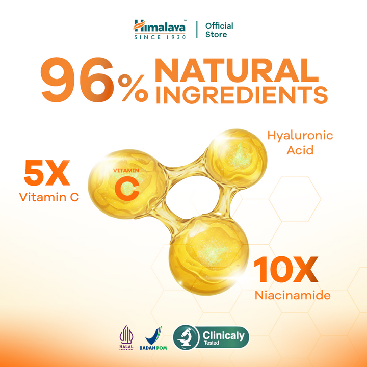Himalaya Brightening Vitamin C Orange Face Serum
