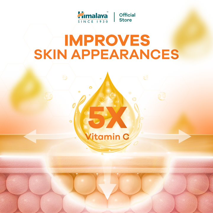 Himalaya Brightening Vitamin C Orange Face Serum