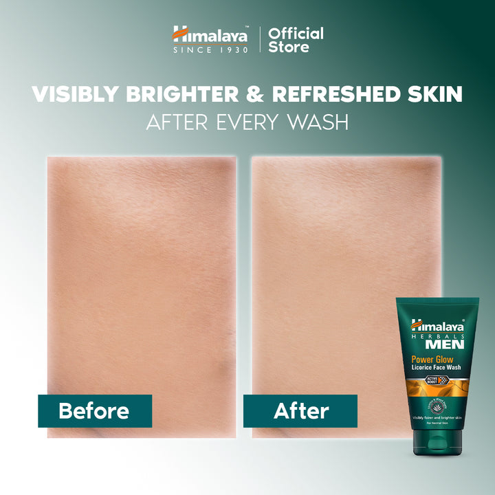 Himalaya Men Power Glow Licorice Face Wash