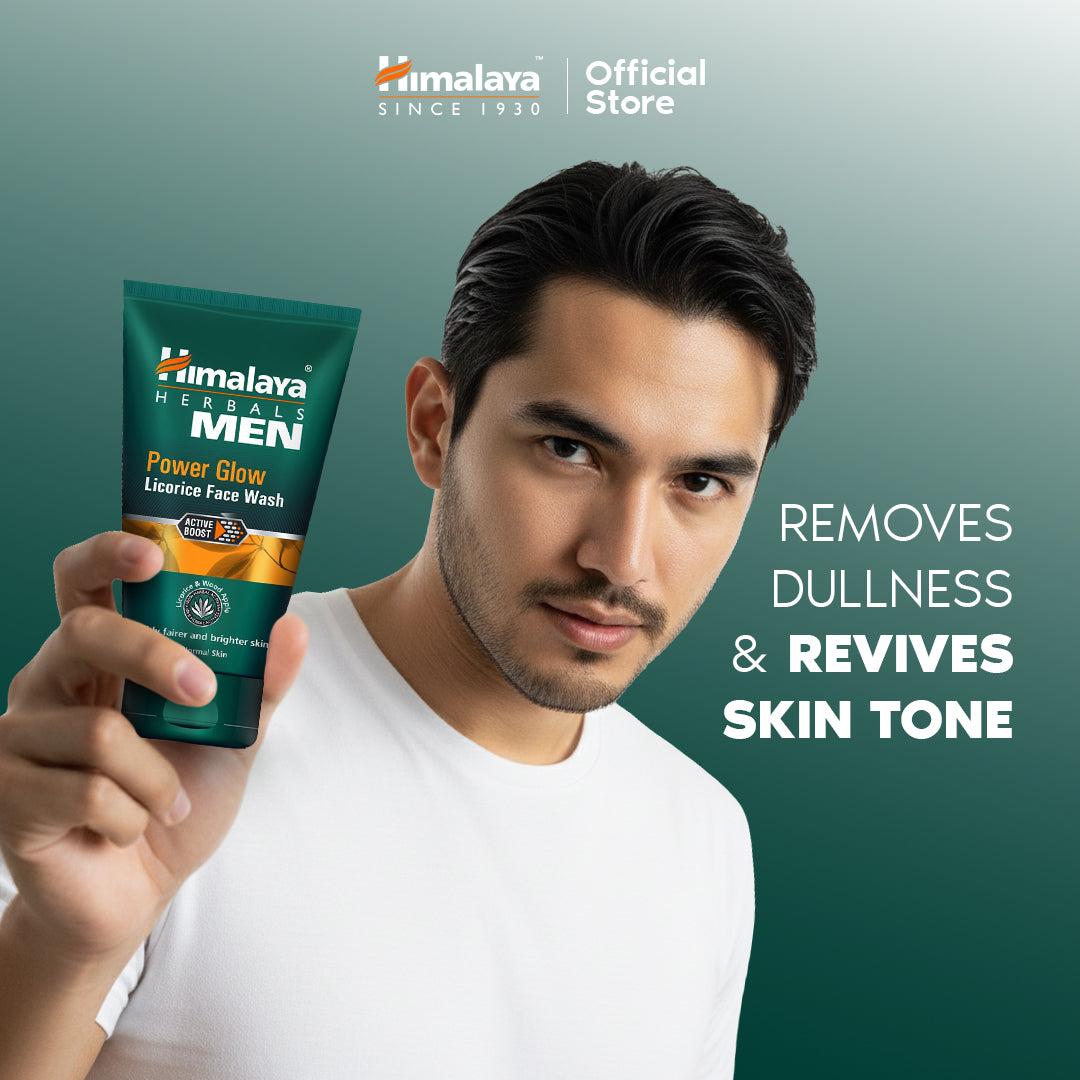 Himalaya Men Power Glow Licorice Face Wash