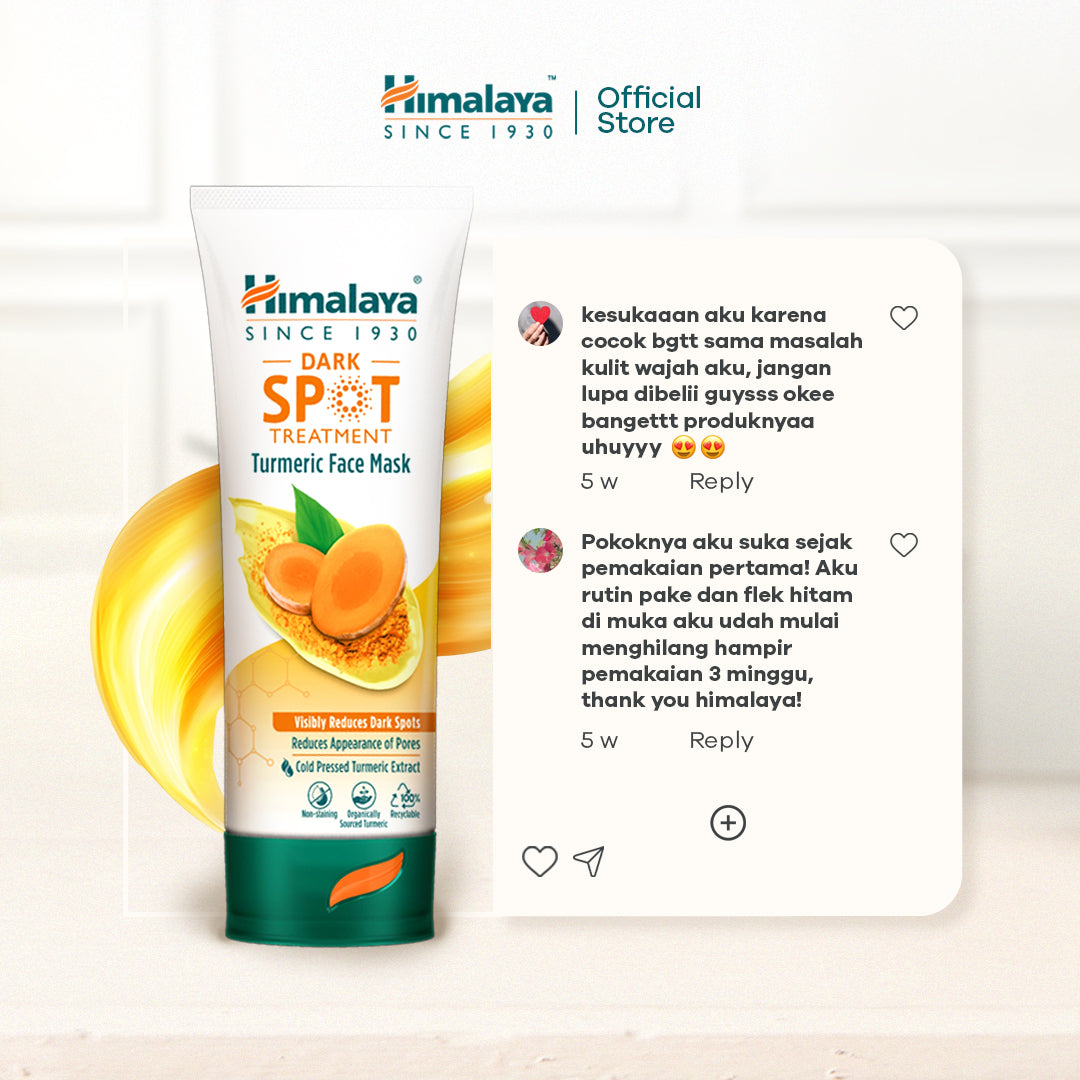 Himalaya Dark Spot Treatment Turmeric Face Mask