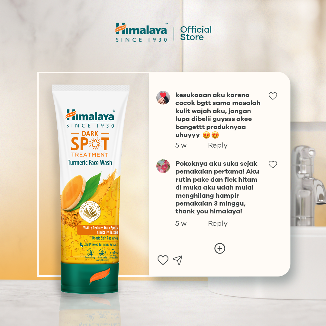 Himalaya Dark Spot Treatment Turmeric Face Wash