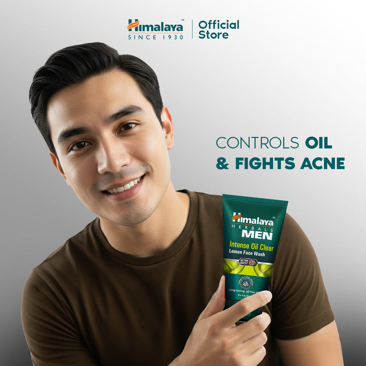 Himalaya Men Intense Oil Clear Lemon Face Wash