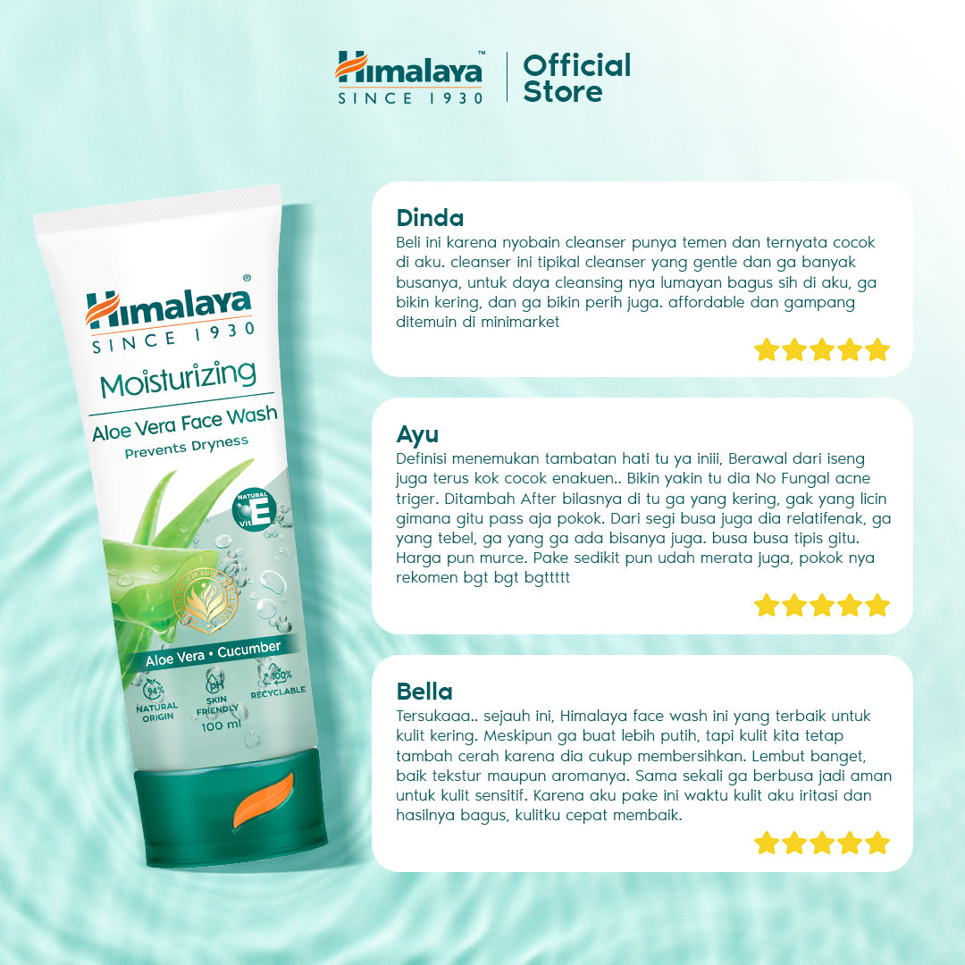 Himalaya Moisturizing Aloe Vera Face Wash