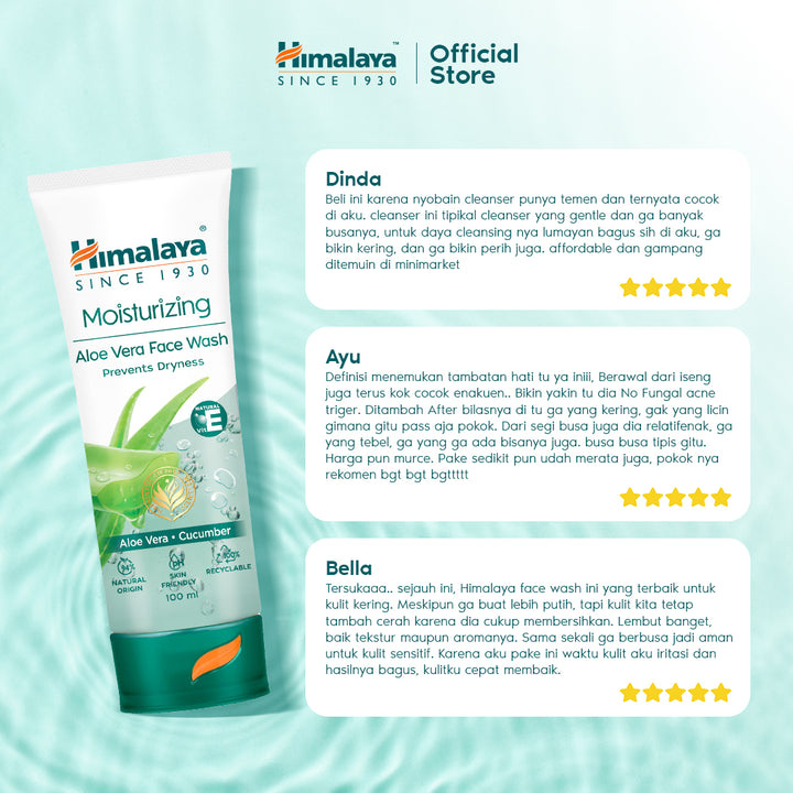 Himalaya Moisturizing Aloe Vera Face Wash
