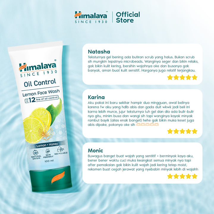 Himalaya Oil Control Lemon Face Wash