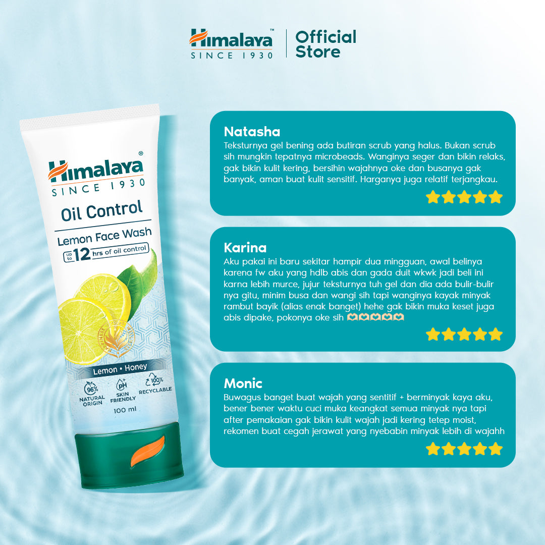 Himalaya Oil Control Lemon Face Wash