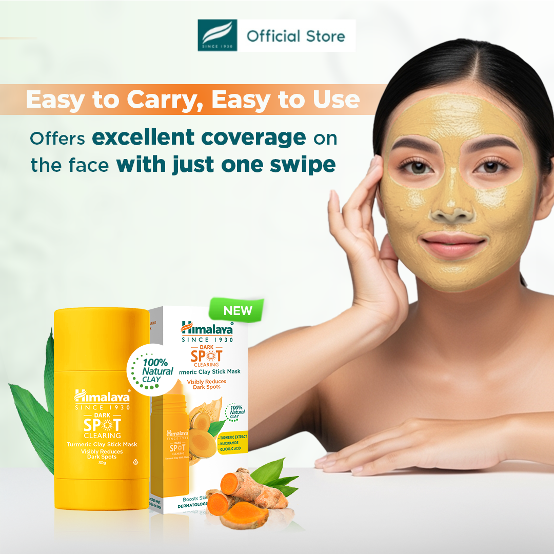 Himalaya Dark Spot Clearing Turmeric Clay Stick Mask