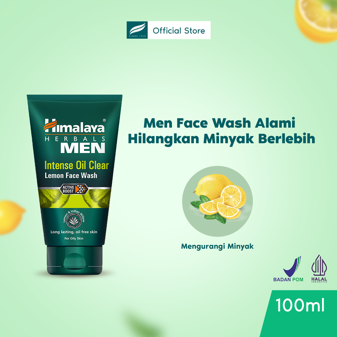 Himalaya Men Intense Oil Clear Lemon Face Wash