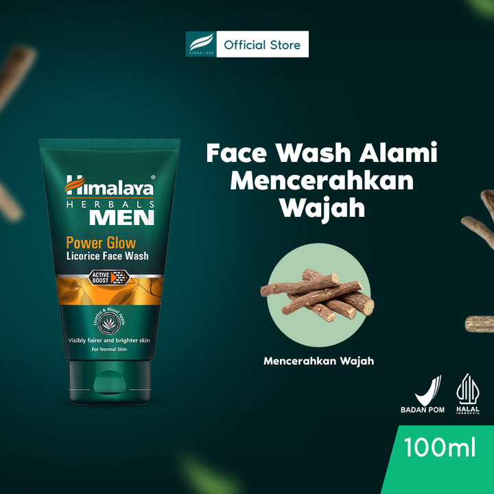 Himalaya Men Power Glow Licorice Face Wash